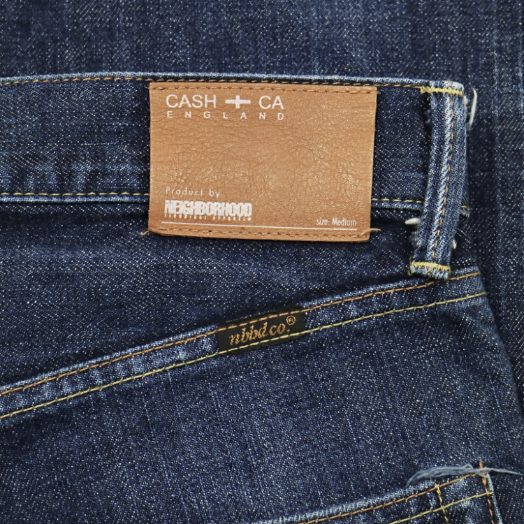 Neighborhood x Cash Ca Selvedge Denim Jeans Size 32