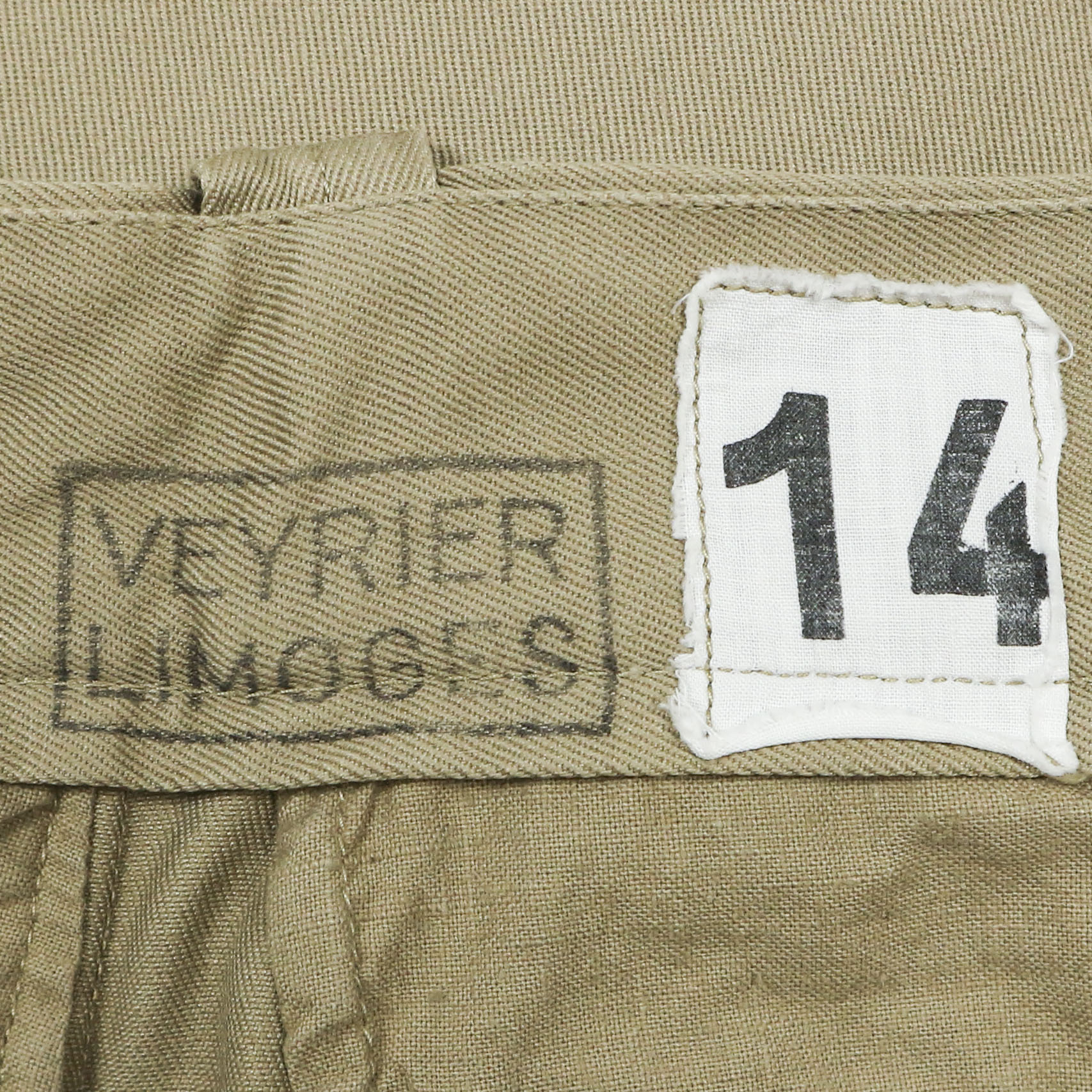Vintage French Army M-52 Trousers Size 31