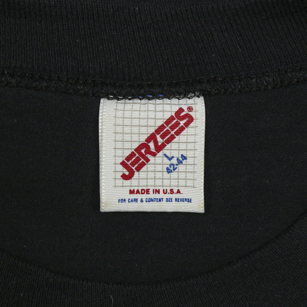 Vintage 90s Jerzees USA Graphic T-Shirt Size L