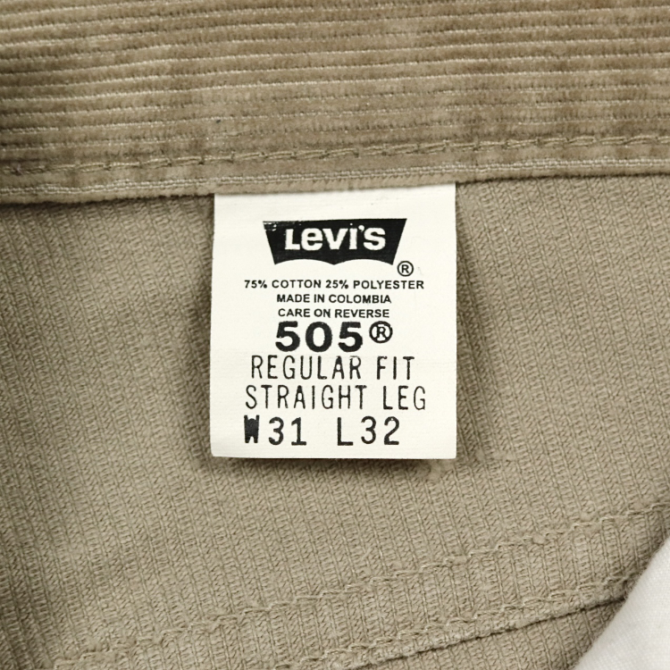 2000s Levi's 505 Corduroy Jeans Size 31