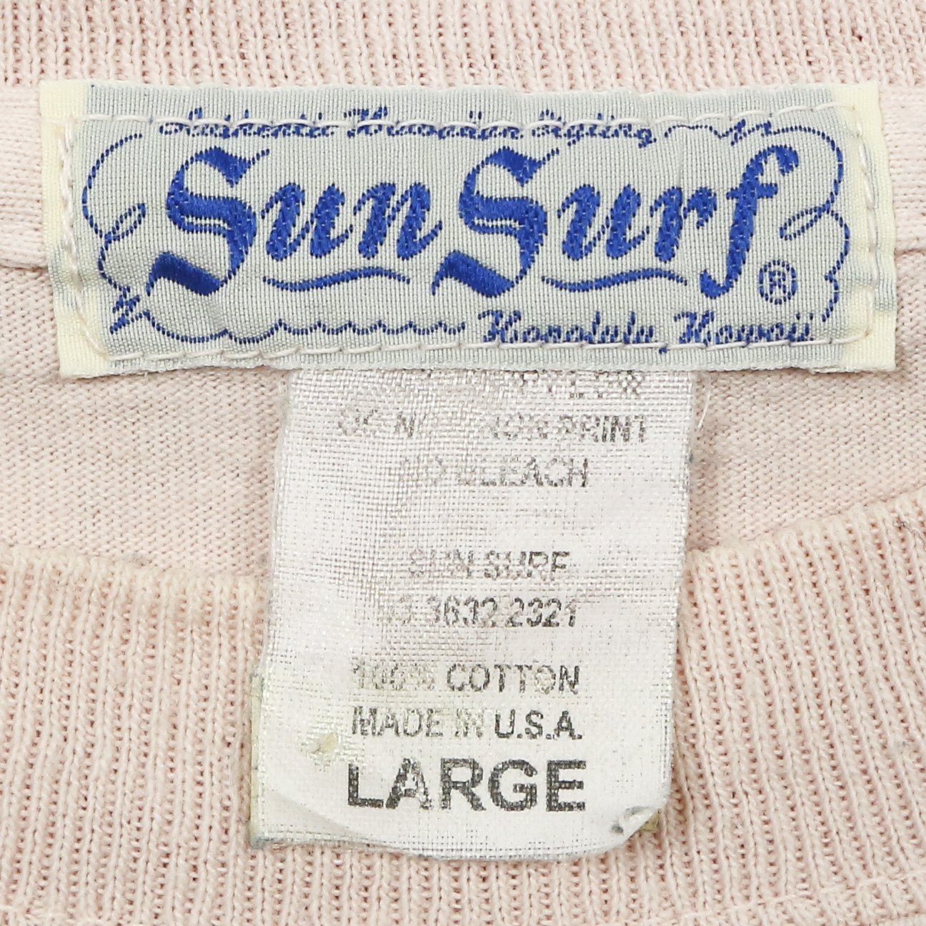 Sun Surf Made in USA T-Shirt Size L