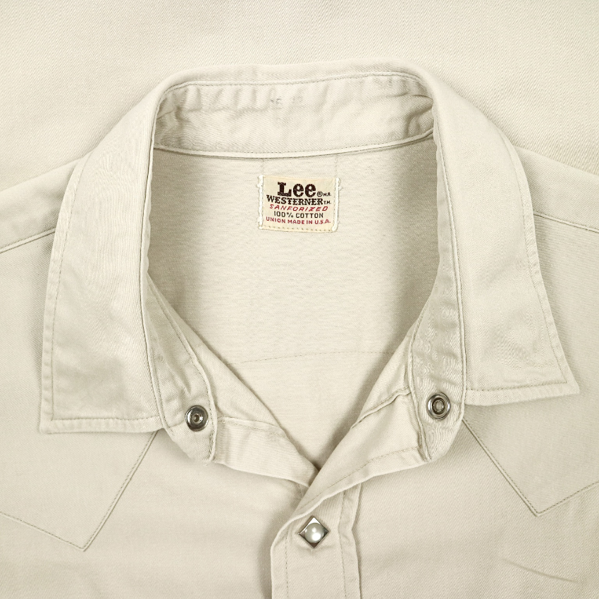Vintage 60s Lee Westerner Shirt Size [16] Large