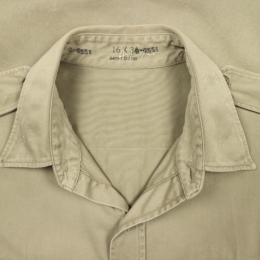 Vintage 60s U.S. Army Uniform Shirt Size L