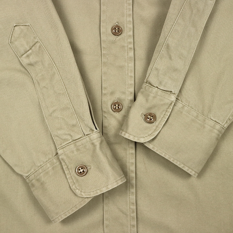 Vintage 60s U.S. Army Uniform Shirt Size L