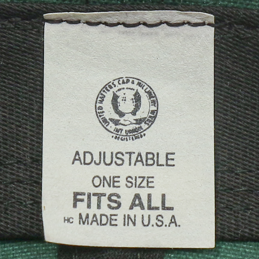 New York Hat Co. USA Canvas Leather Cap