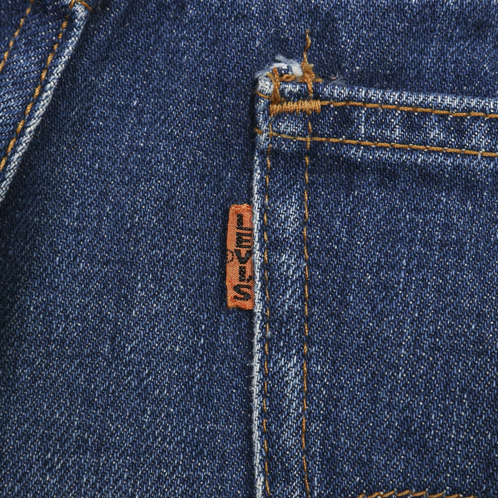 Vintage 70s Levi’s Denim Big E Western Jeans Size 30