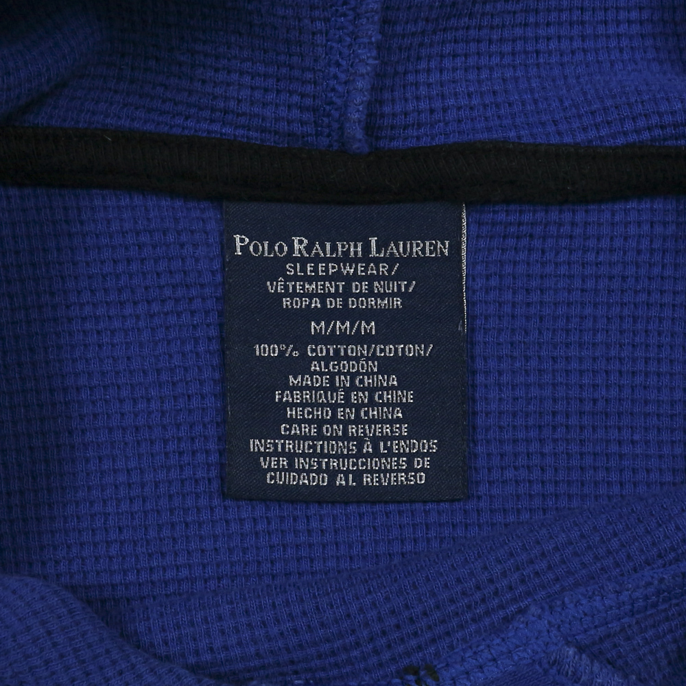 Polo Ralph Lauren Waffle Hoodie Size M