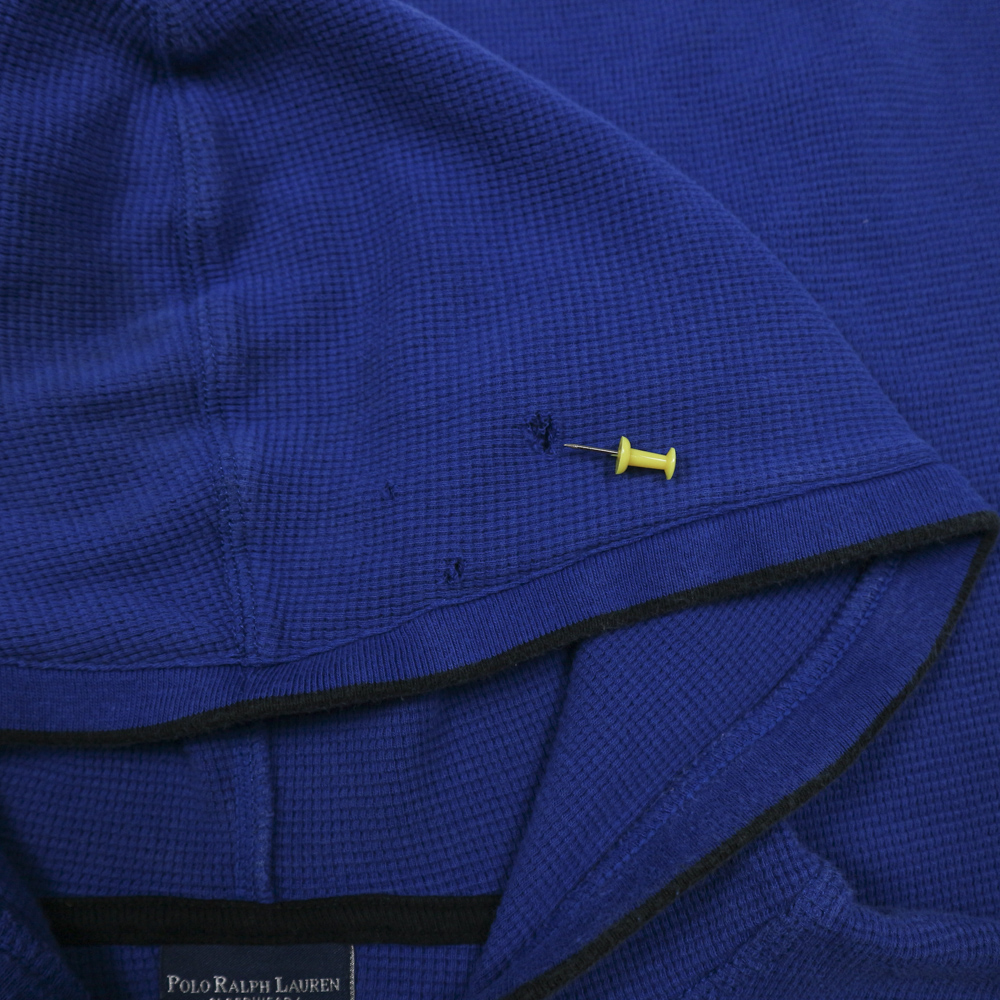 Polo Ralph Lauren Waffle Hoodie Size M