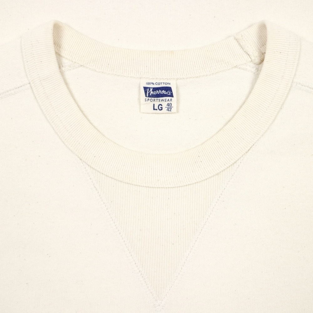 Pherrow's Japan Cotton T-Shirt Natural Size M
