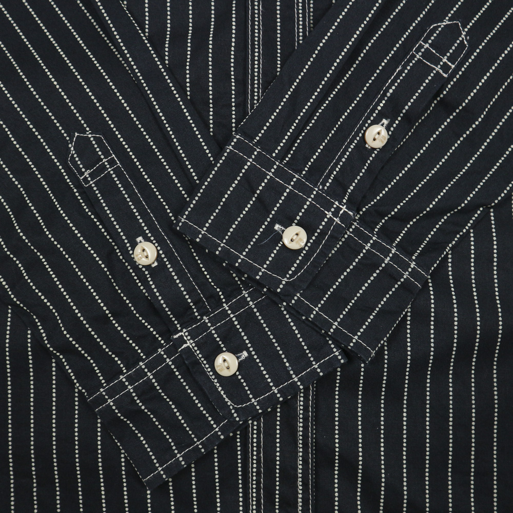 Vanson Japan Wabash Stripe Work Shirt Size XXL