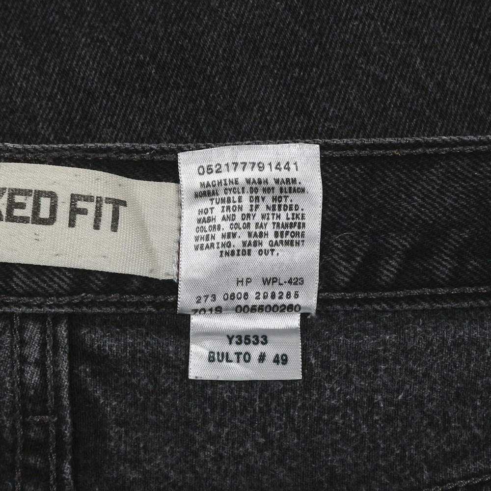 2000s Levi's 550 Black Denim Jeans Size 33