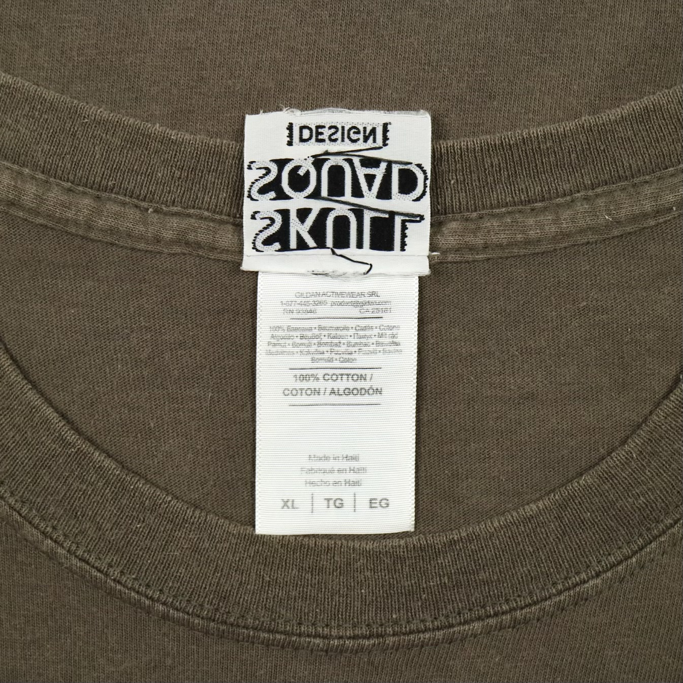 Skull Squad Army Graphic T-Shirt Size XL