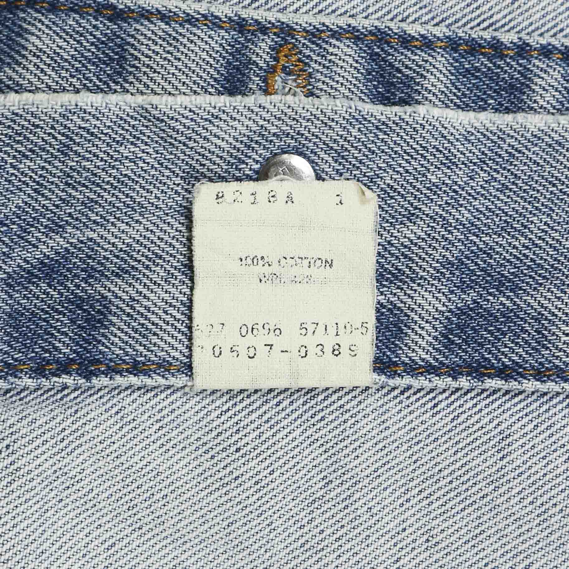 90s Levi's USA Sleeve-cutted Denim Jacket Size XL
