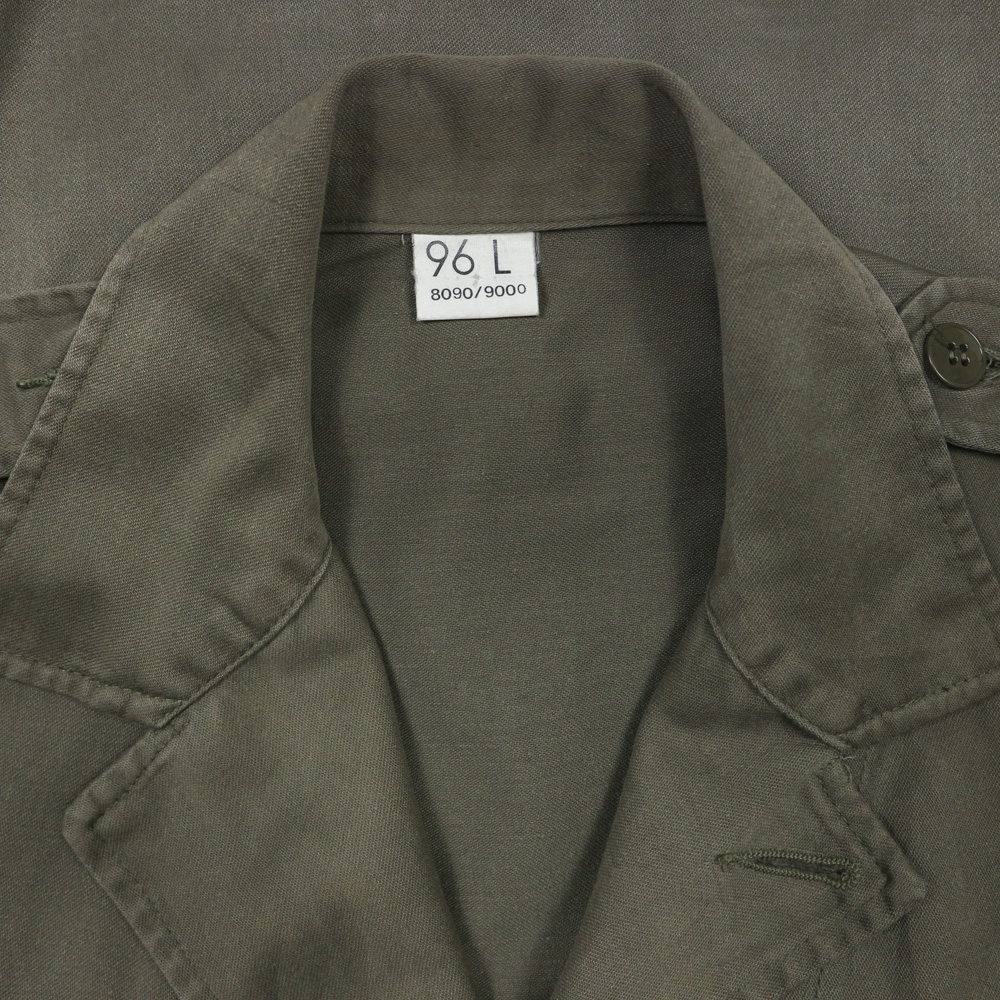 90s French Army Olive Field Jacket Size S