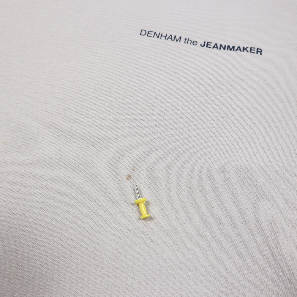 Denham the Jeanmaker Logo Print T-Shirt Size M