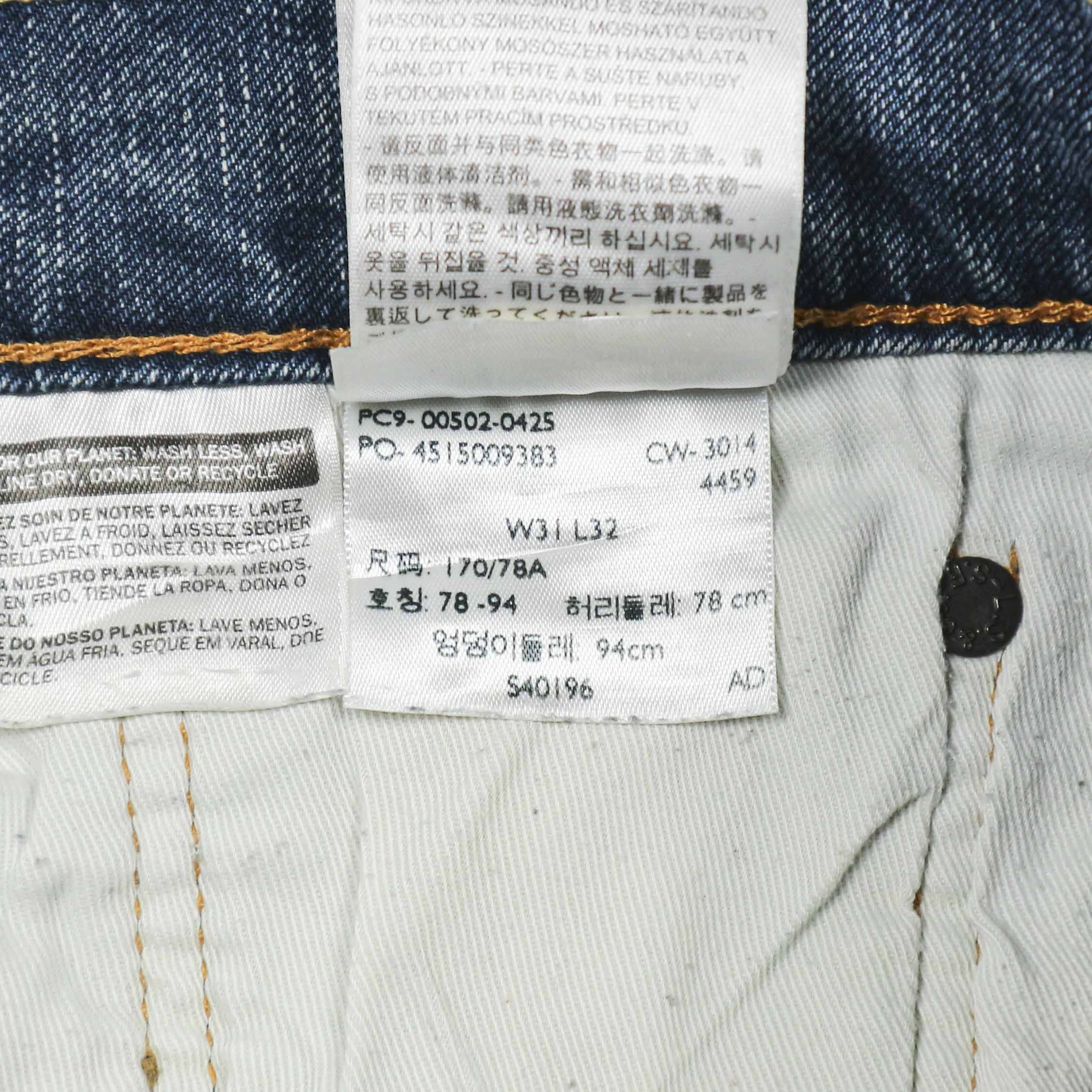 Levi's 502 Denim Jeans Size 30