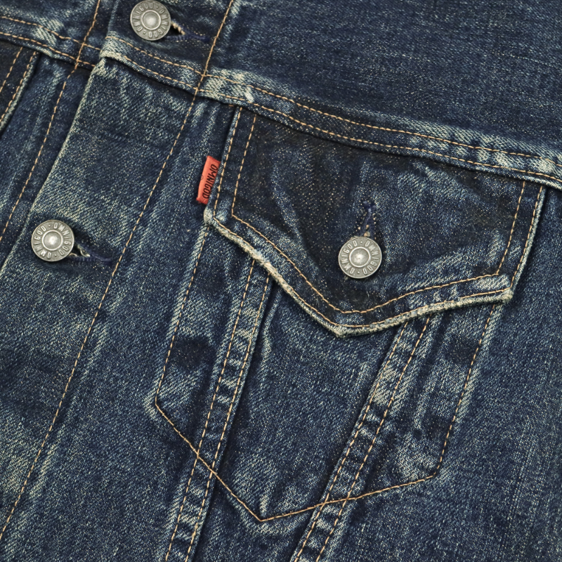 Omnigod Japan Selvedge Denim Trucker Jacket Size M