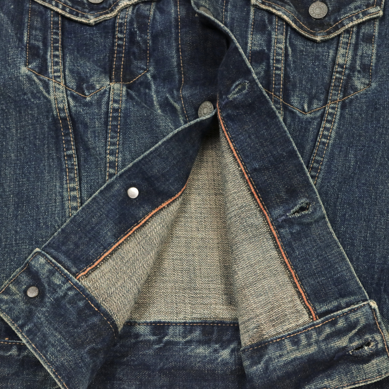 Omnigod Japan Selvedge Denim Trucker Jacket Size M