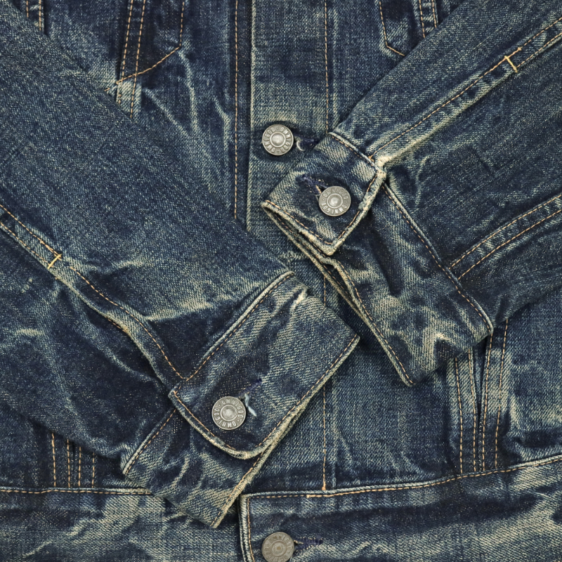 Omnigod Japan Selvedge Denim Trucker Jacket Size M