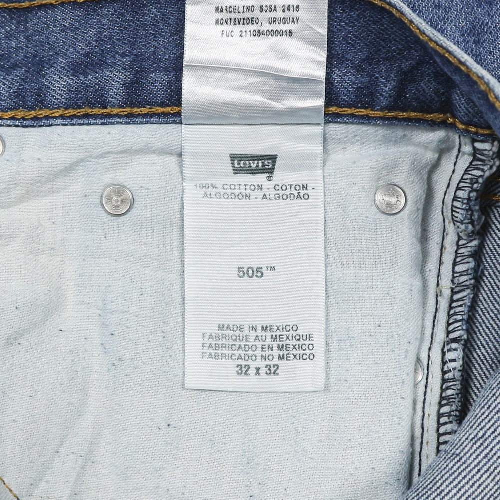 2010s Levi's 505 Denim Jeans Size 34