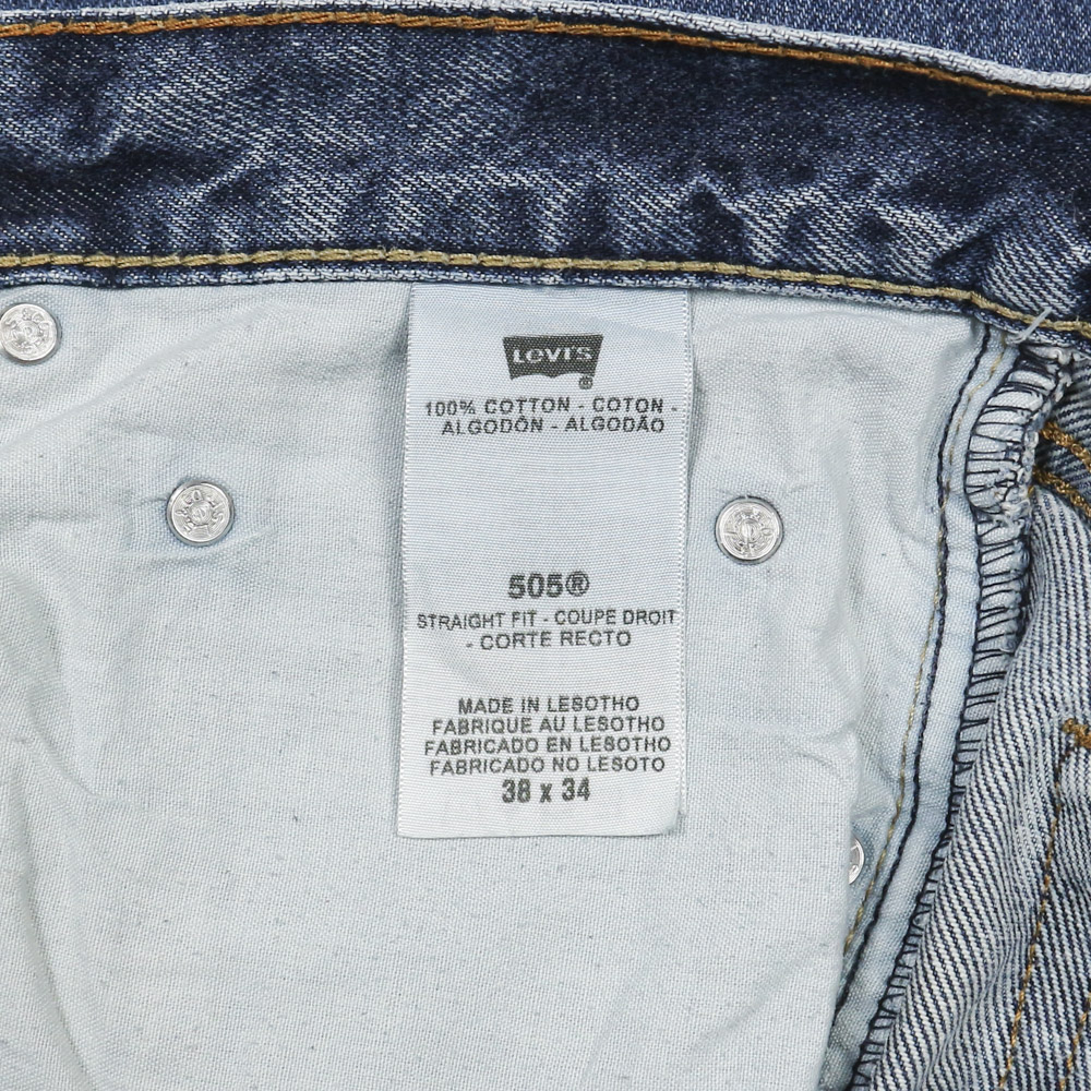 2010s Levi's 505 Denim Jeans Size 38