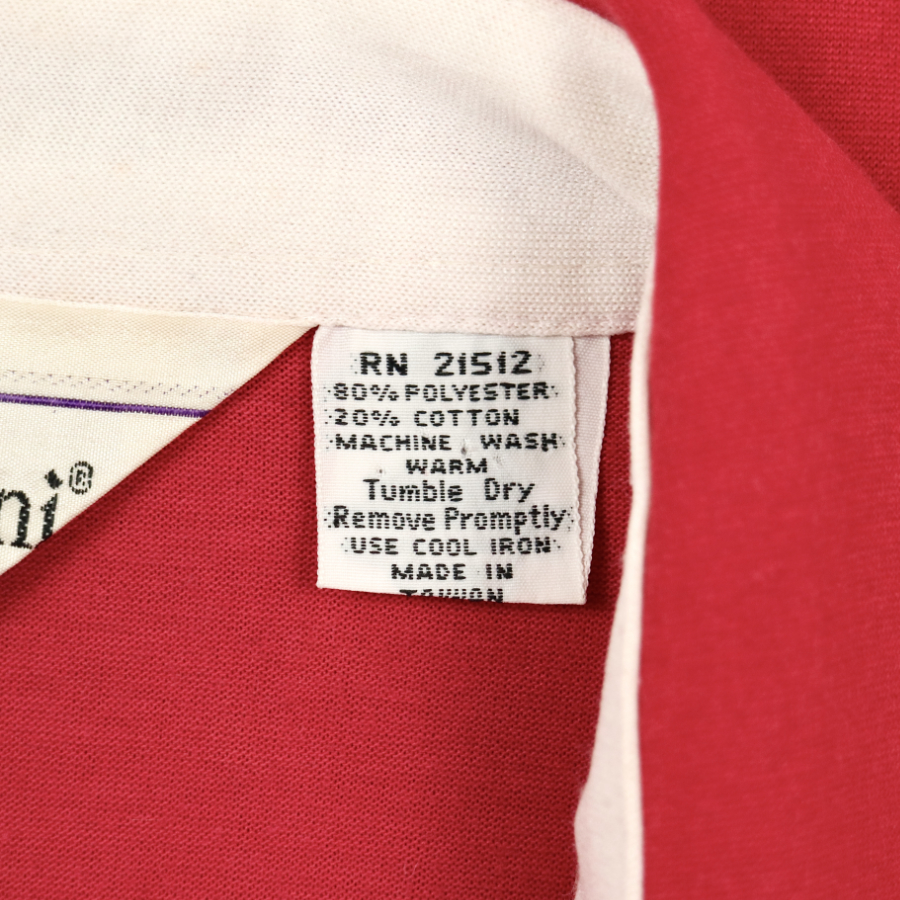 80s Vintage Martini Sport Shirt Size XL