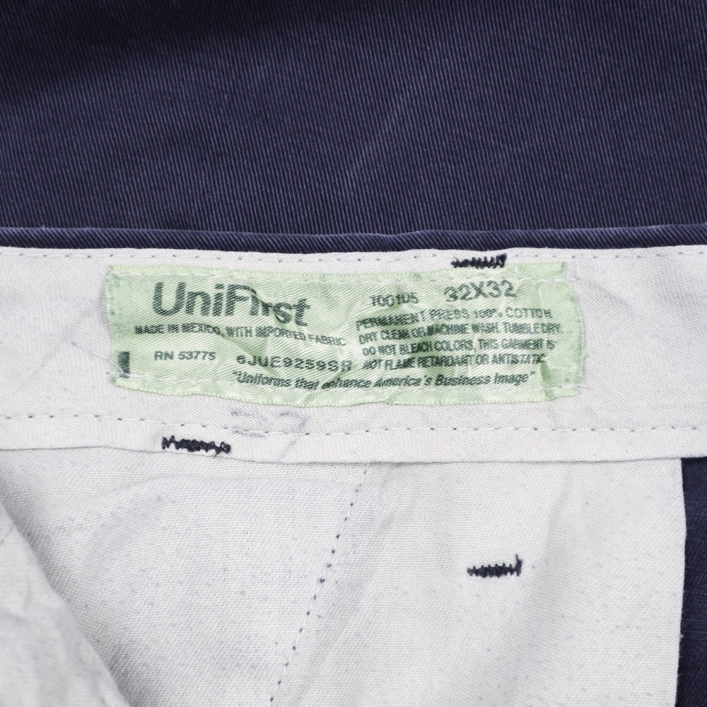 UniFirst Navy Work Uniform Pants Size 32