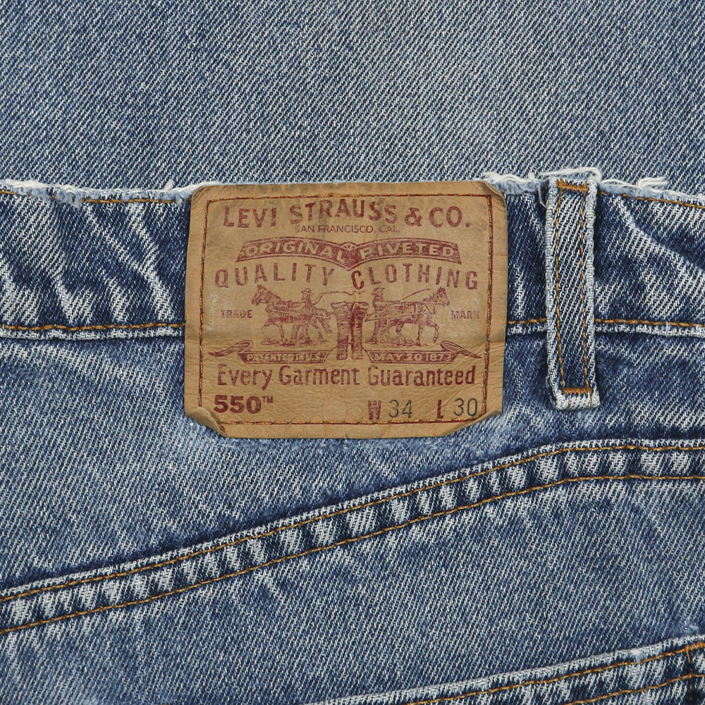 90s Levi's 550 Denim Jeans Size 33