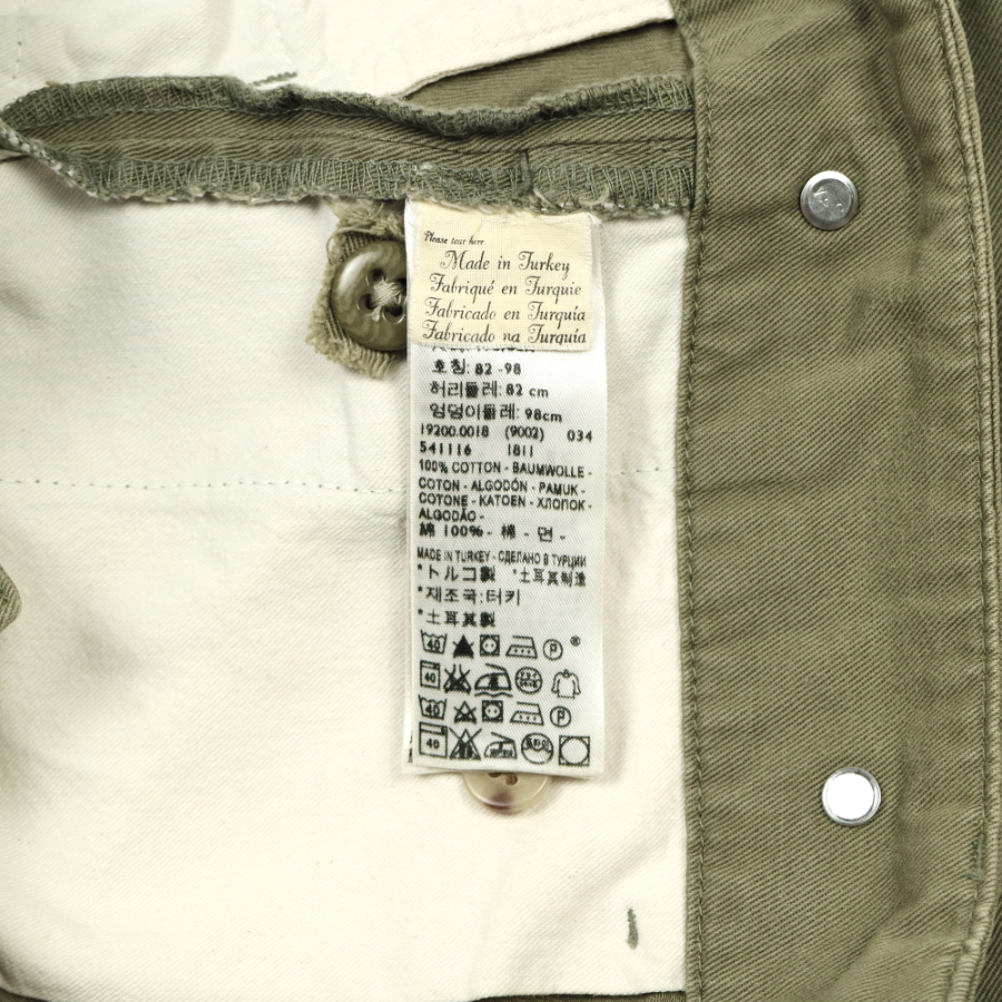 LEVI’S VINTAGE CLOTHING 1920s Model Khaki Trousers Size 32