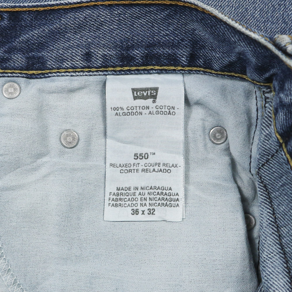 2010s Levi's 550 Denim Jeans Size 36