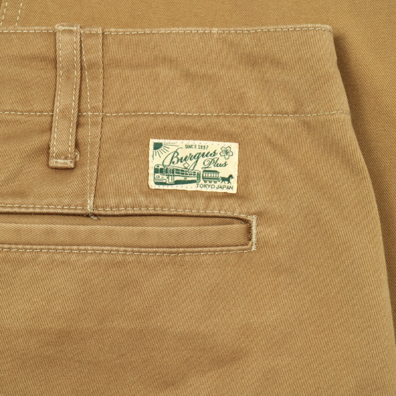 Burgus Plus Japan Khaki Military Trousers Size 33