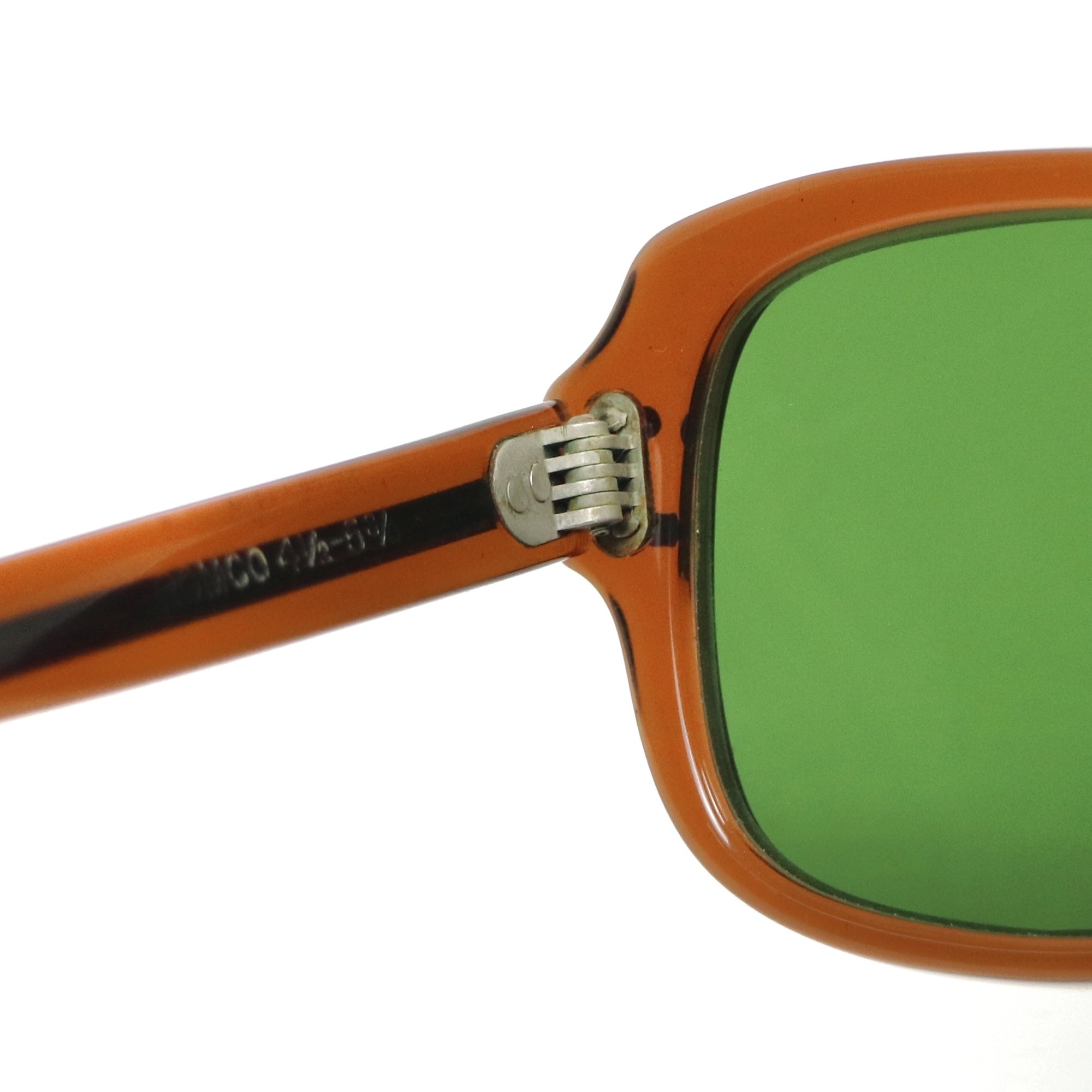80s U.S. Military Issue Glasses Brown - Green Lens [50-20]