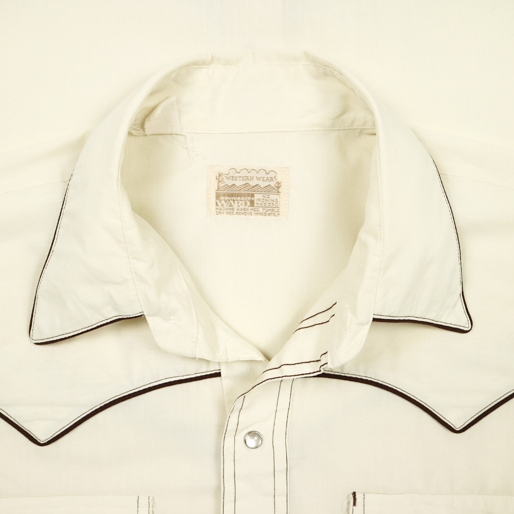 Vintage Montgomery Ward Western Shirt Size L