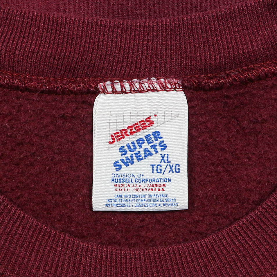 Vtg Jerzees USA Made Team Sweater Size XL