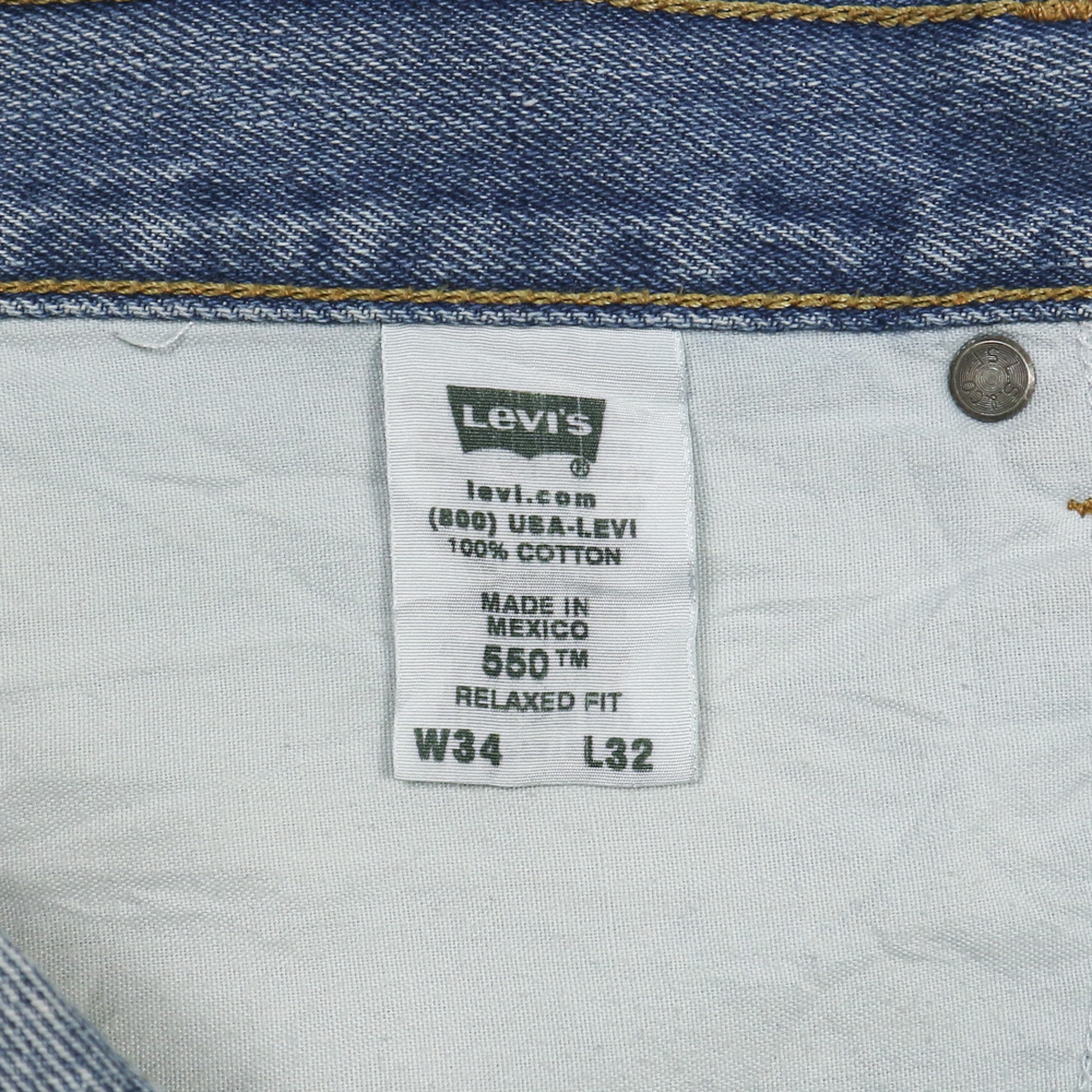 2000s Levi's 550 Denim Jeans Size 34
