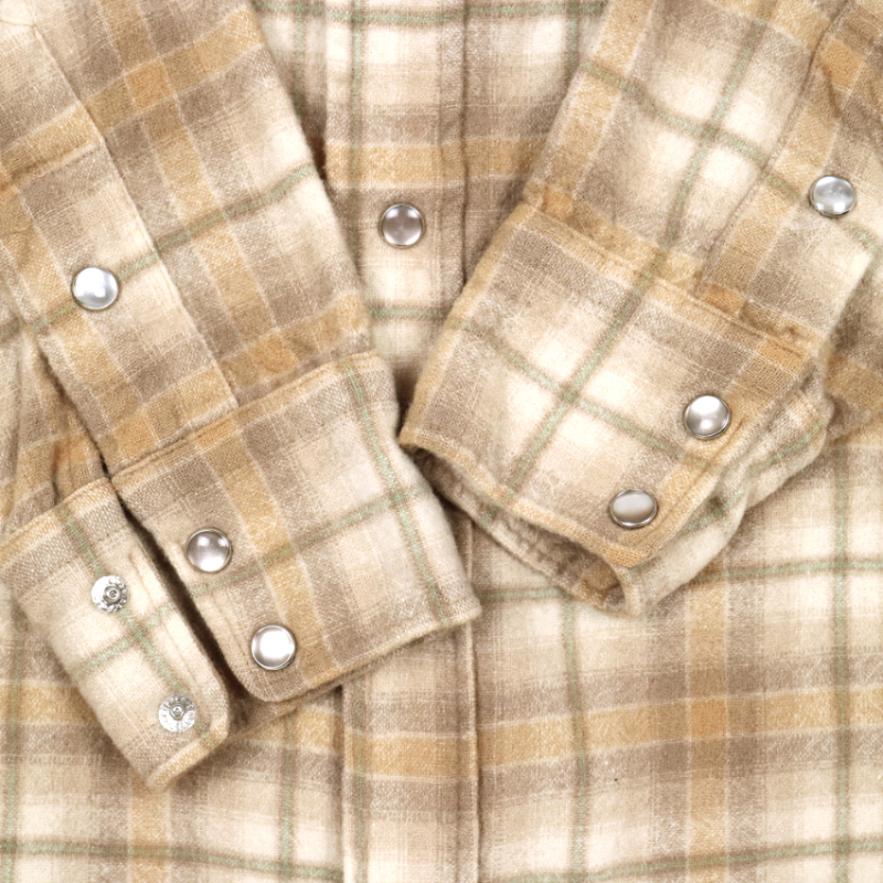Vintage 70s Pendleton Wool Western Shirt Size M