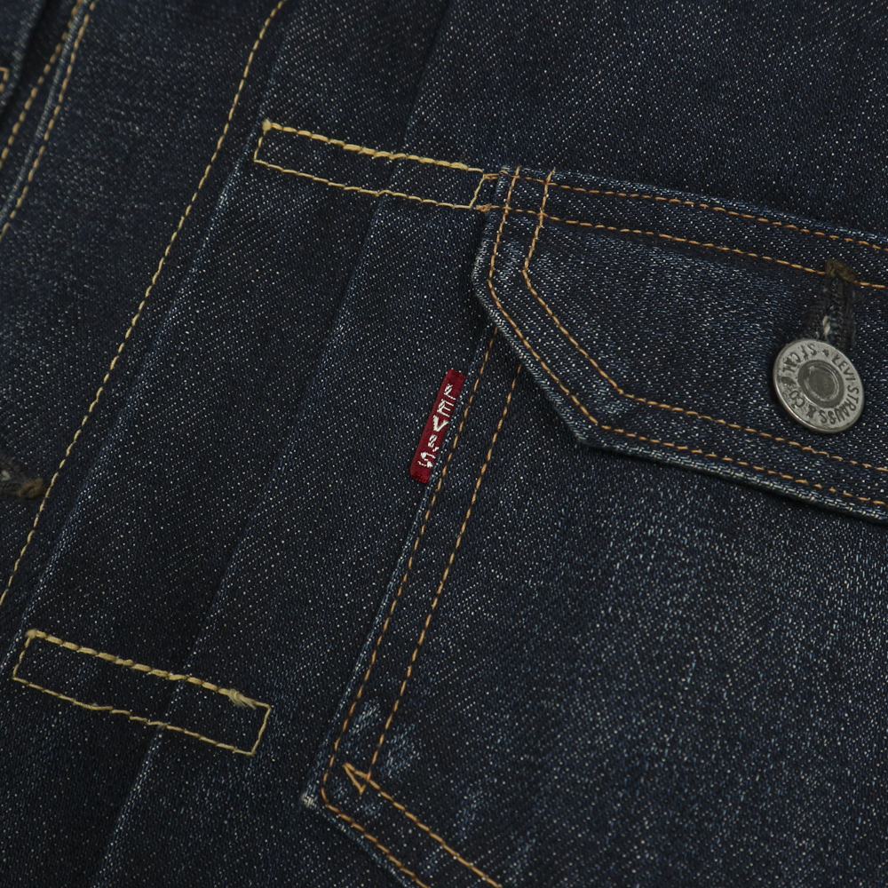 2001 LEVI'S LVC 507XX Type 2 Selvedge Denim Jacket Size M