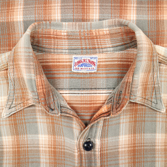 8Hour Union Joe McCoy’s Plaid Work Shirt Size M