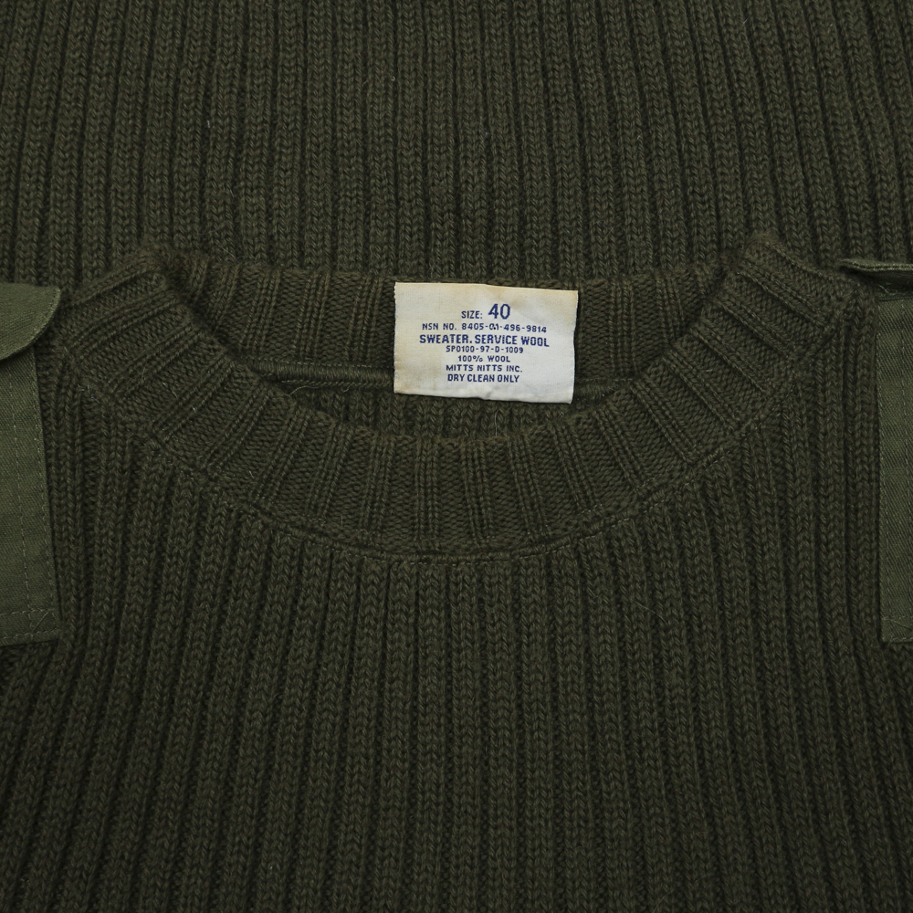 90s U.S. Army Cold Weather Combat Sweater Size L