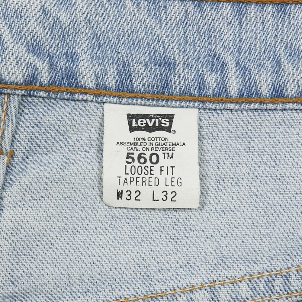 90s Levi's 560 Denim Jeans Size 32