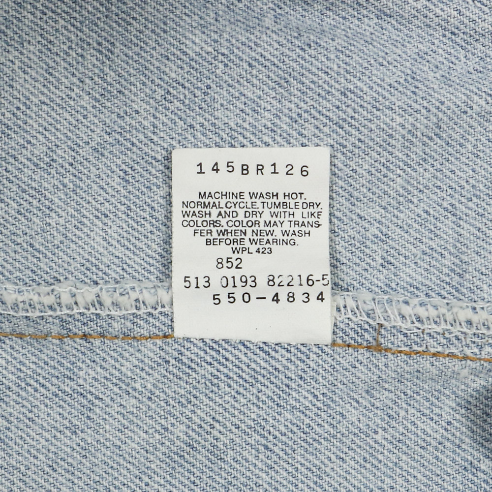 90s Levi's 550 Made in USA Denim Jeans Size 33