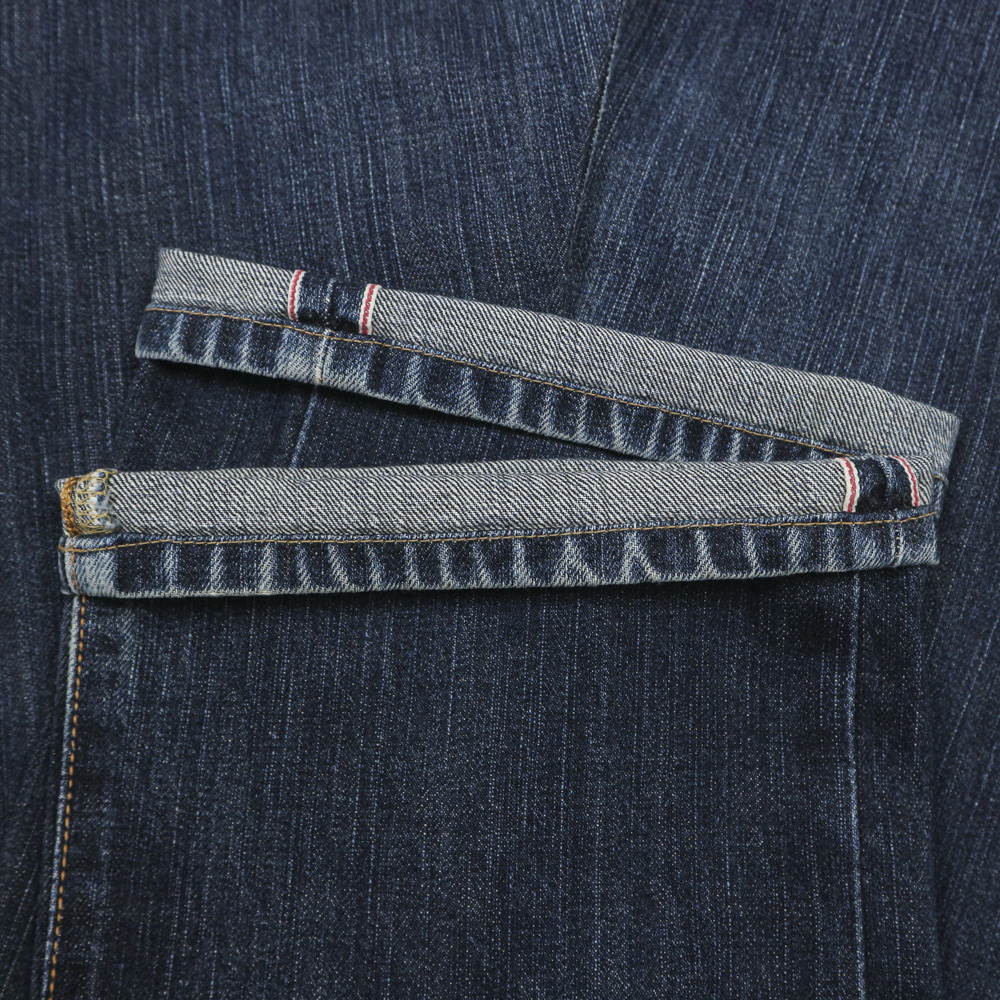 90s Edwin 505s Made in JP Selvedge Denim Bootcut Jeans Size 28