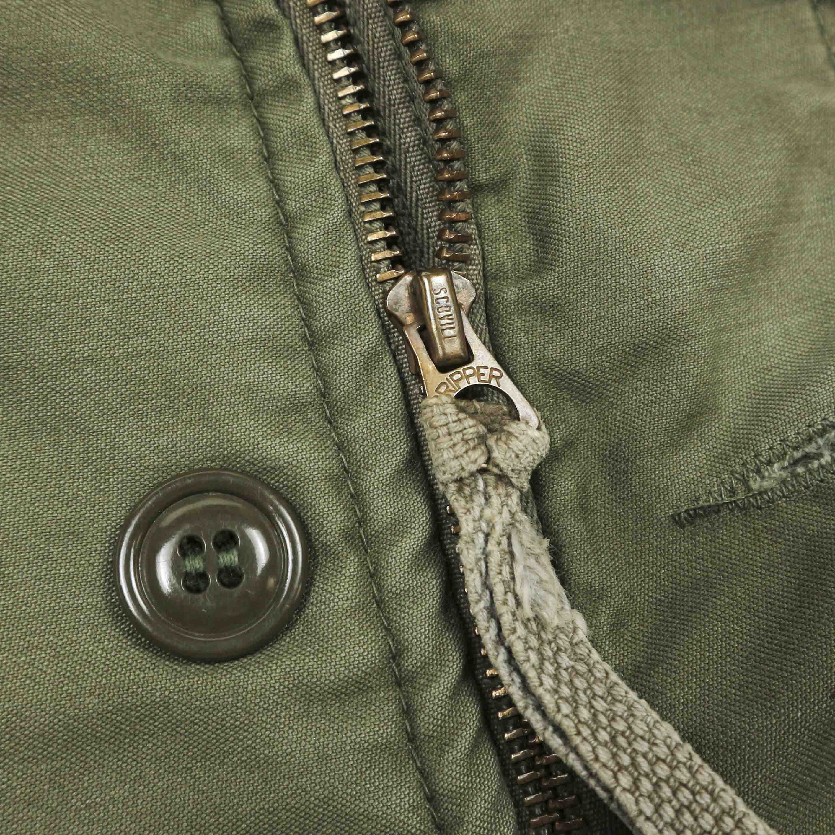 Vintage 80s U.S. Navy A-2 Deck Jacket Size L