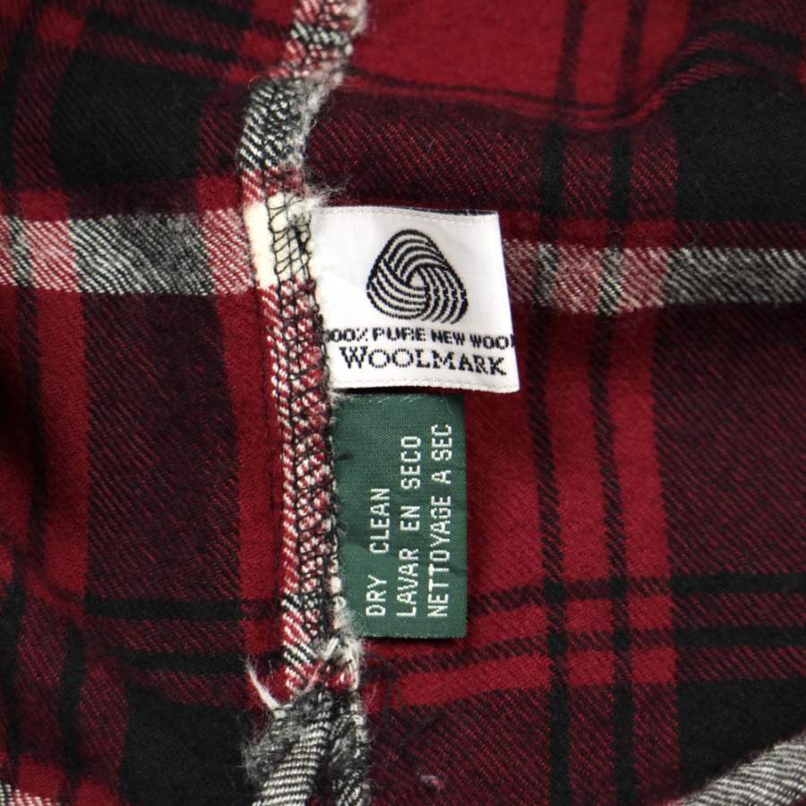 Lauren by Ralph Lauren Wool Plaid Shirt Women Size S