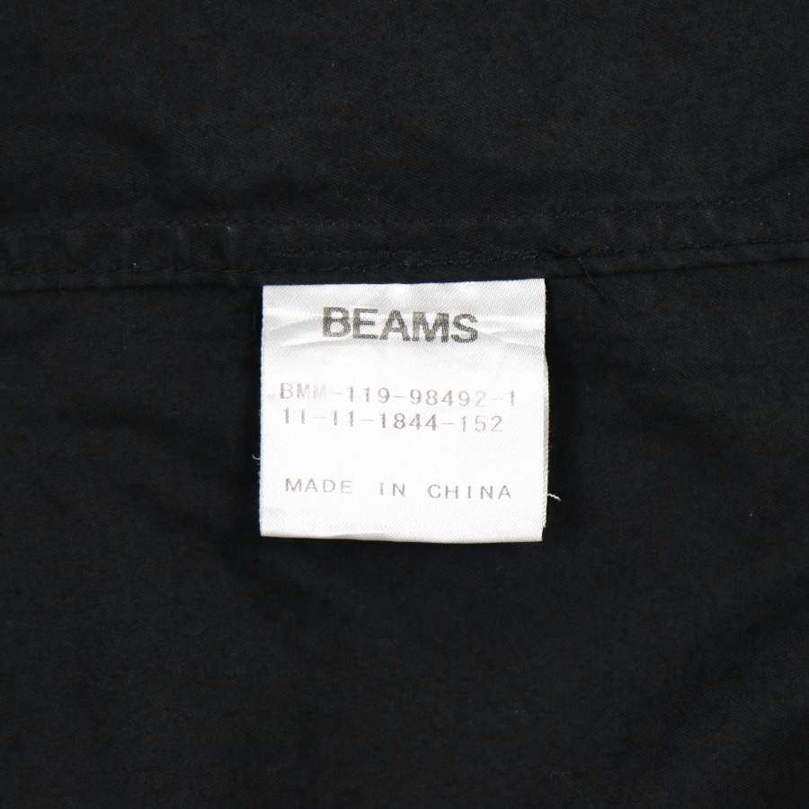 Beams Japan Black Utility Shirt Size S