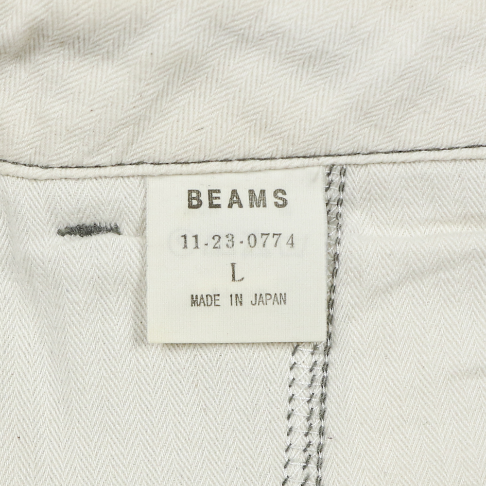 Beams Made in JP Herringbone Trousers Size 32