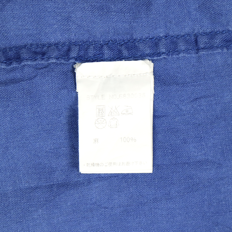 Avirex Company Linen Shirt S/S Size XL