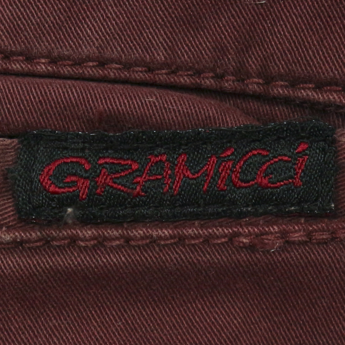 Gramicci Outdoor Burgundy Slim Pants Size M