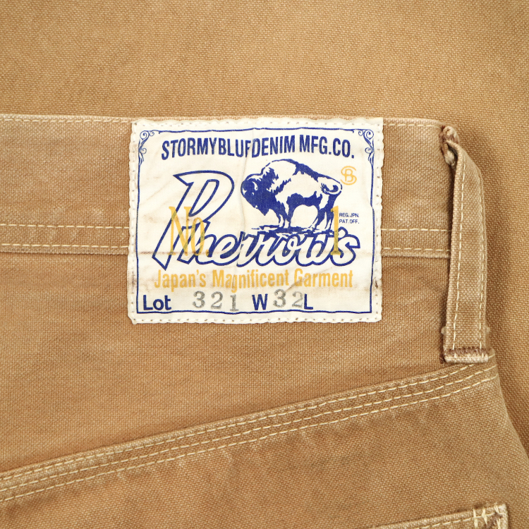 Pherrow's Japan Canvas Carpenter Shorts Size 31