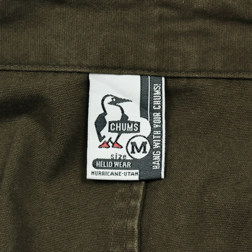 Chums Olive Utility Tapered Pants Size 33